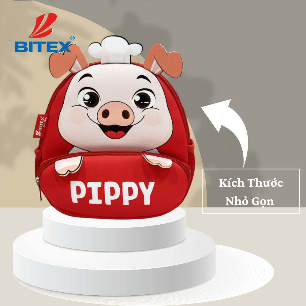 Balo cho bé trai Pets-Pippy B-044 có kích thước nhỏ gọn siêu nhẹ
