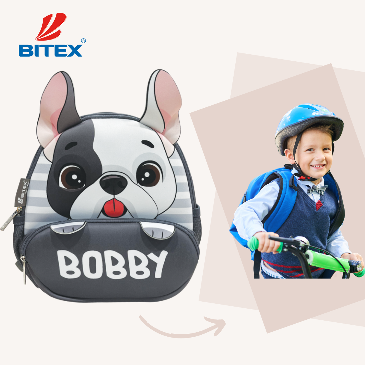 Balo cho bé trai nên chọn loại làm từ chất liệu bền bỉ dễ vệ sinh 