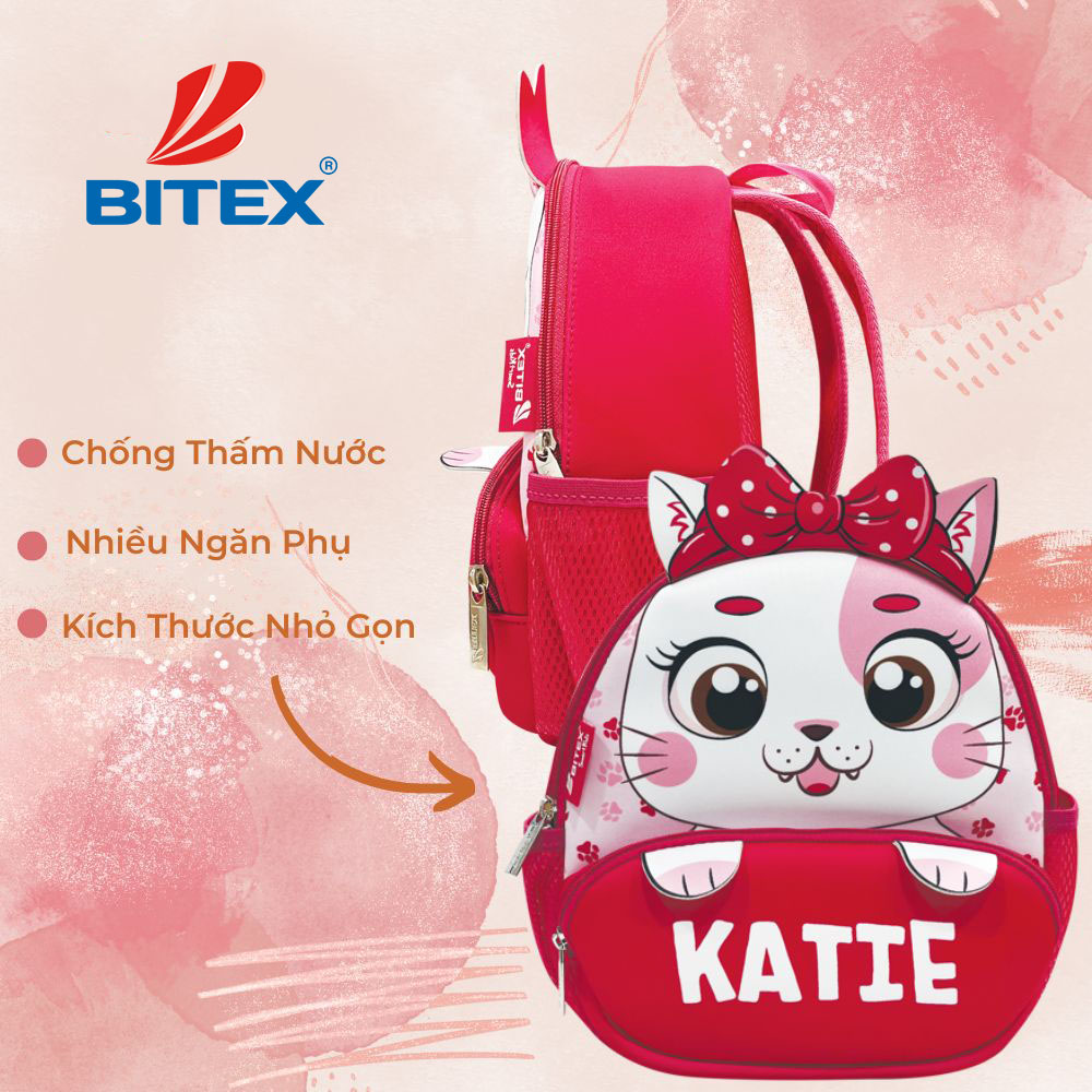 Balo cho bé mẫu giáo nên chọn kích thước nhỏ gọn chống thấm nước