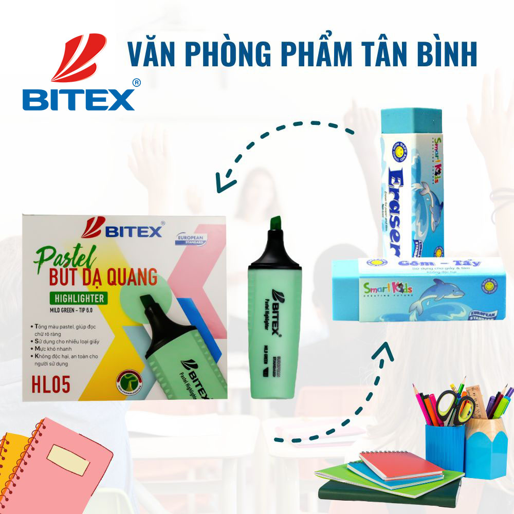 Bitex điểm cung cấp văn phòng phẩm Tân Phú đáng tin cậy