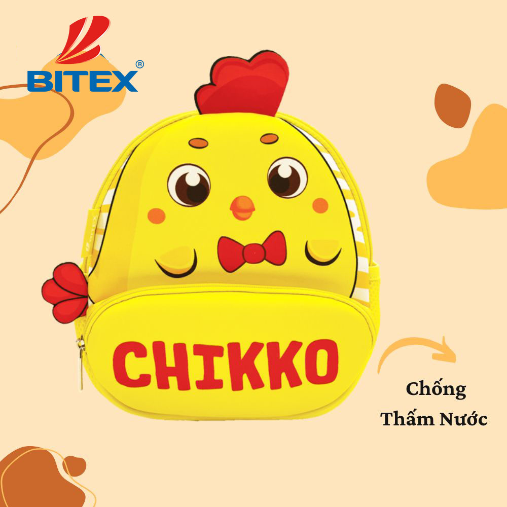 Cặp học thêm Cute Pets-Chikko B-02 có độ bền cao chống thấm nước 