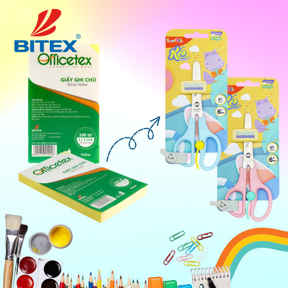 Văn phòng phẩm bitex giá mềm uy tín đứng đầu Tân Phú