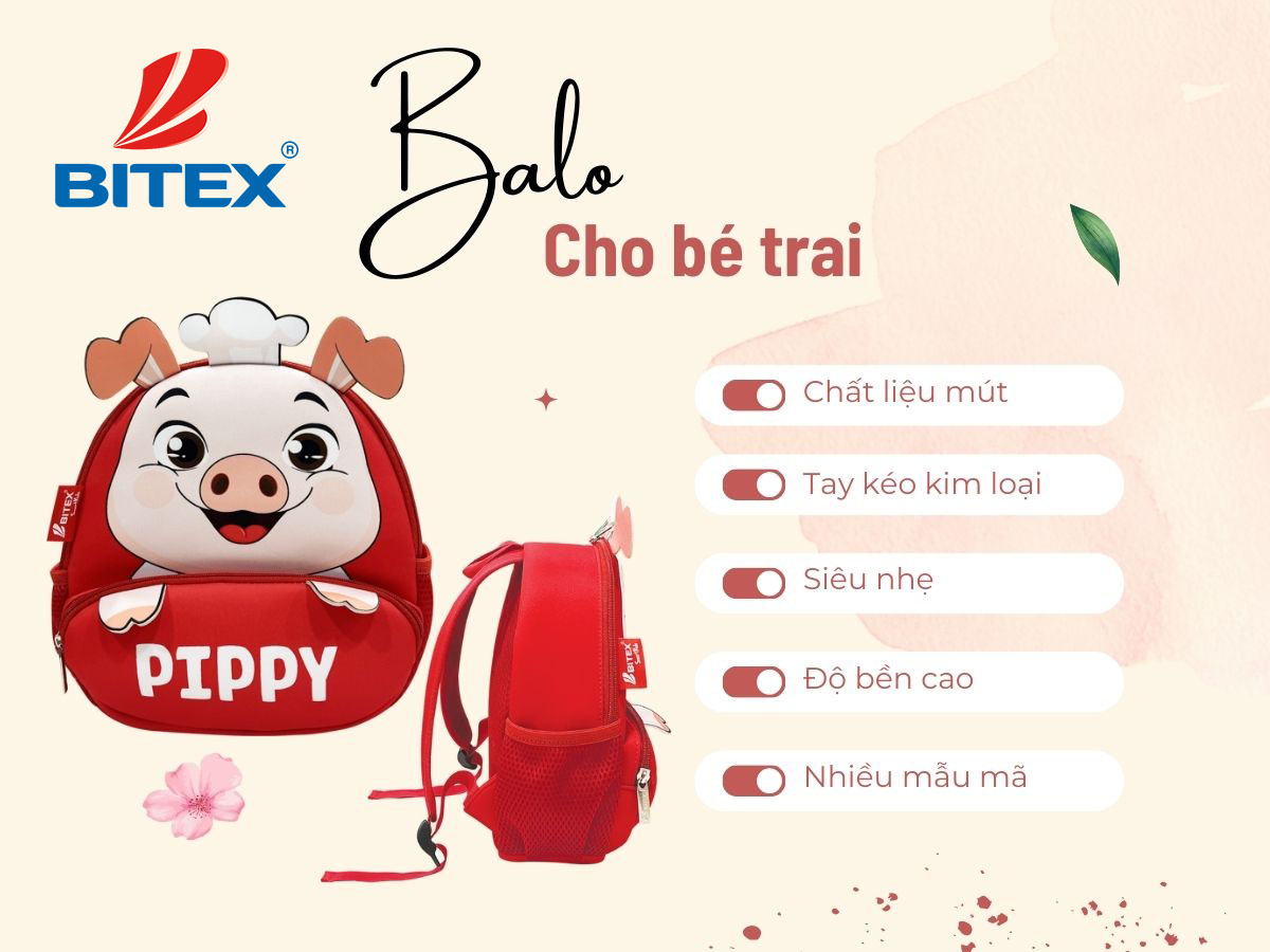Balo cho bé trai: Phong cách và sự tiện lợi đồng hành cùng anh hùng nhỏ