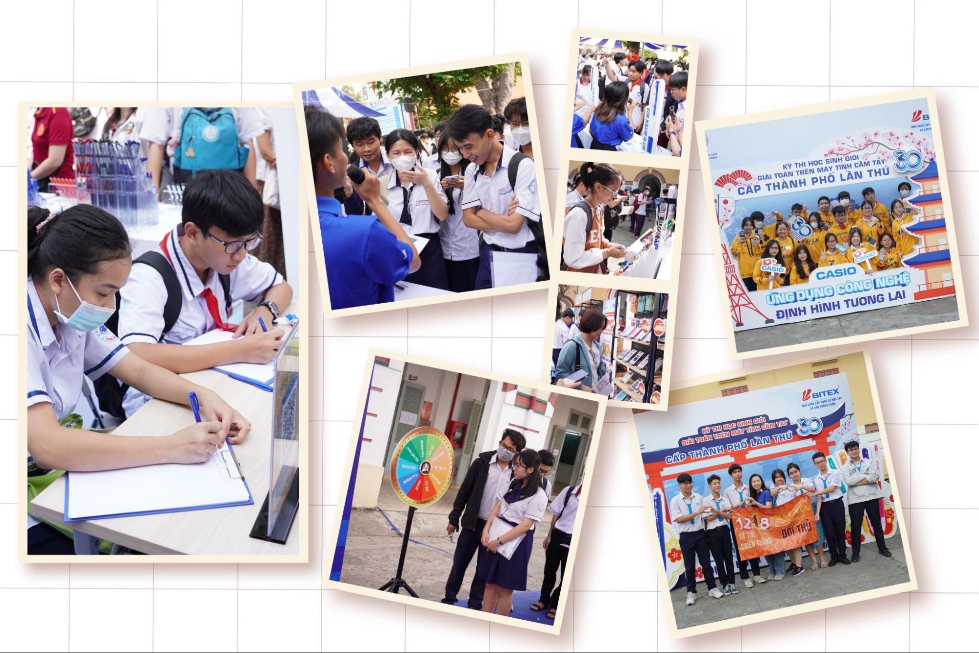 Những con số ấn tượng tại Kỳ thi Học sinh giỏi giải Toán trên máy tính cầm tay lần thứ 30 tại TP. Hồ Chí Minh