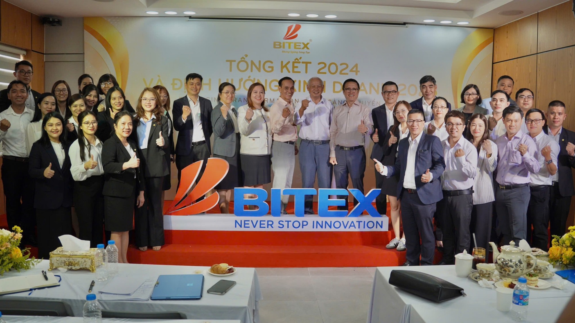 NHÌN LẠI HÀNH TRÌNH RỰC RỠ CỦA BITEX NĂM 2024 VÀ ĐỊNH HƯỚNG NĂM 2025