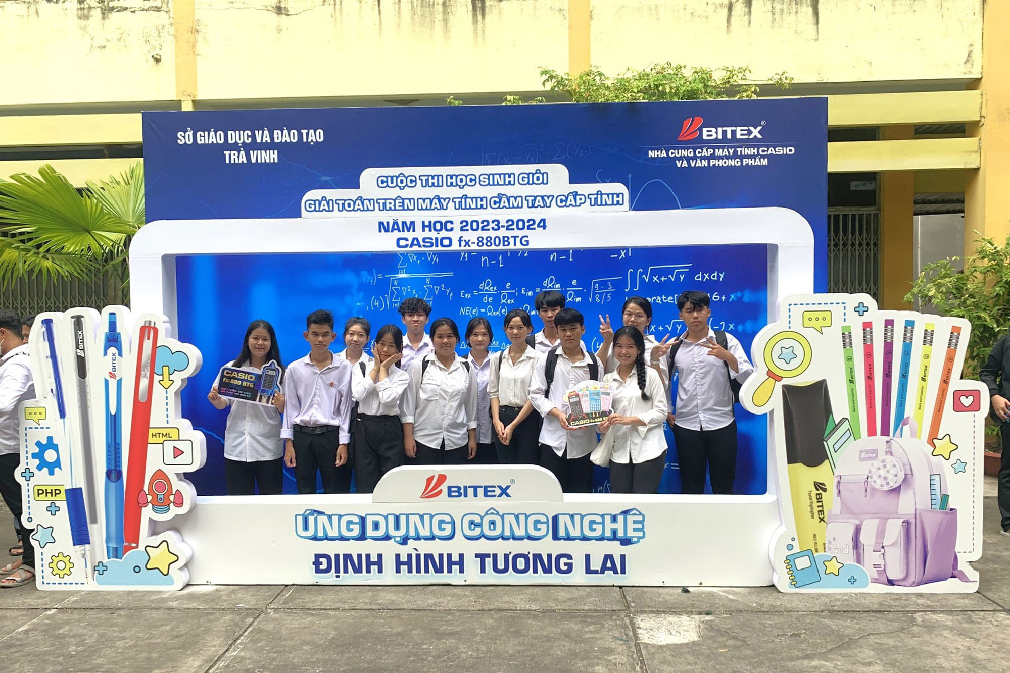 TRÀ VINH TỔ CHỨC THÀNH CÔNG “CUỘC THI HỌC SINH GIỎI GIẢI TOÁN TRÊN MÁY TÍNH CẦM TAY” NĂM HỌC 2023 - 2024