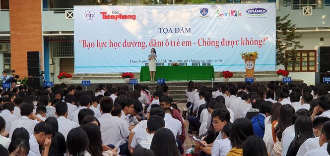 Văn phòng phẩm Smartkids đồng hành cùng cuộc chiến chống: bạo lực học đường, dâm ô trẻ em