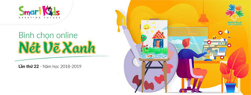 van-phong-pham-smartkids-to-chuc-binh-chon-net-ve-xanh_1