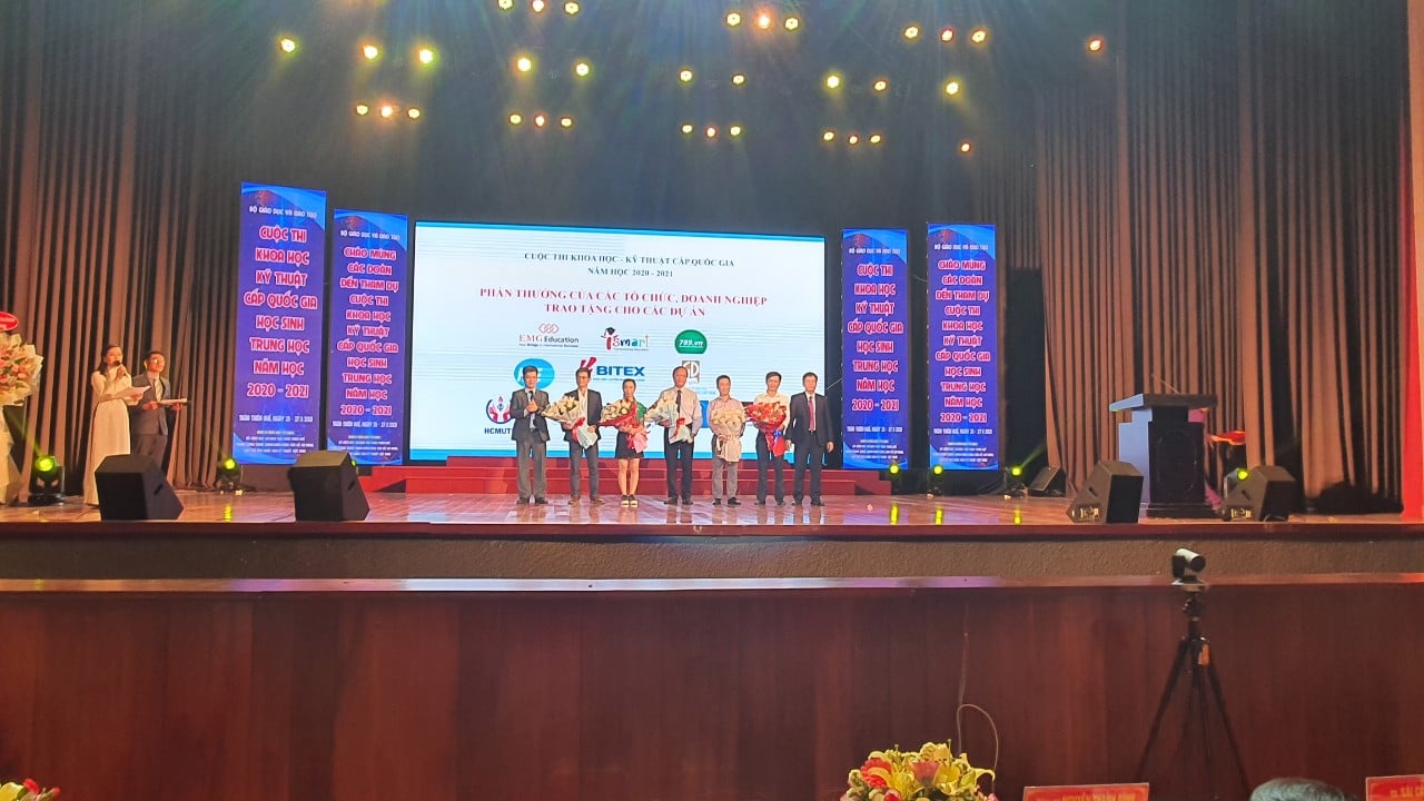 Bitex hân hạnh đồng hành cùng cuộc thi khoa học kỹ thuật quốc gia học sinh trung học năm học 2020-2021