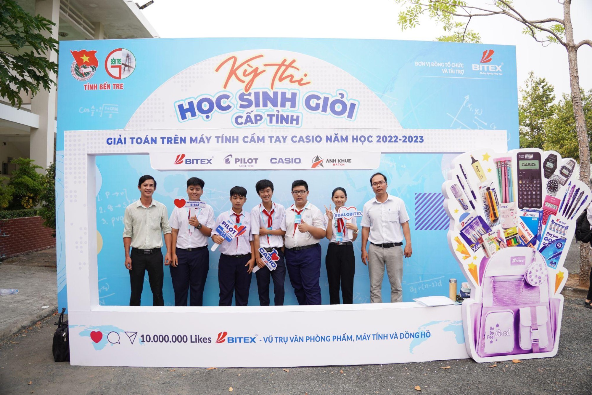 Bitex dồng hành cùng 400 học sinh liên hoan giải toán trên máy tính casio bitex