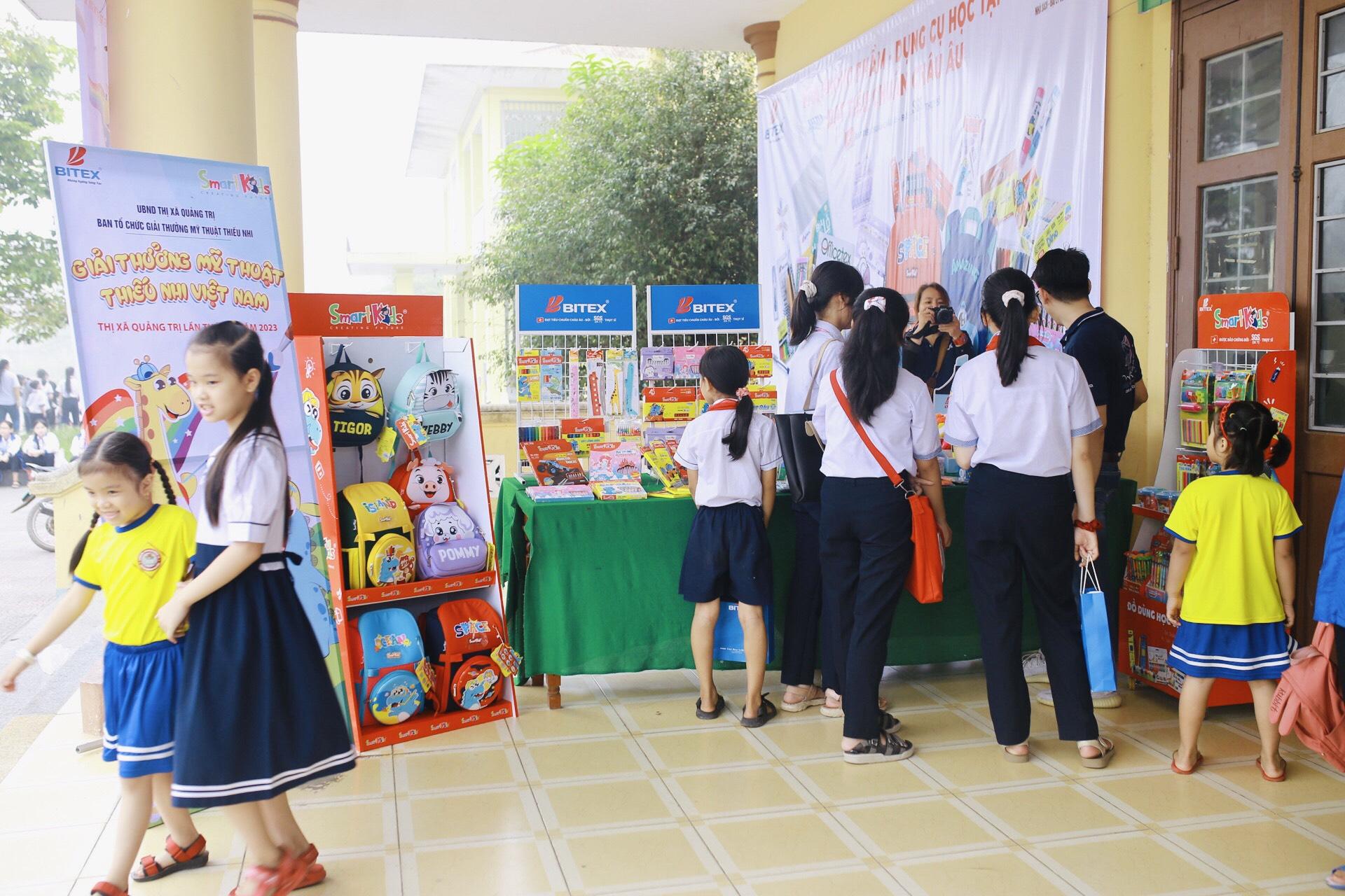 Bitex tài trợ cuộc thi vẽ tại thị xã quảng trị cho thiếu nhi