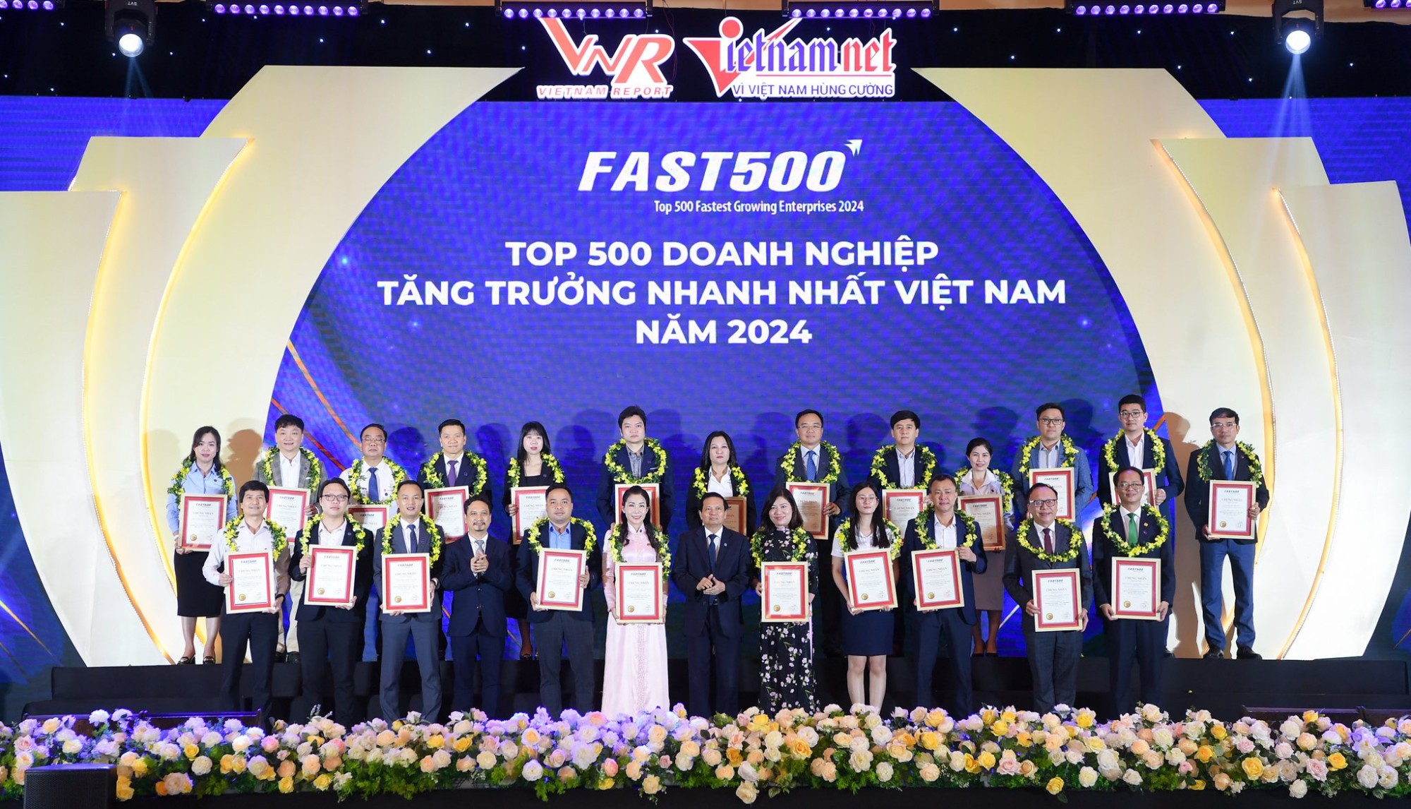 BITEX ĐƯỢC VINH DANH TOP 500 DOANH NGHIỆP TĂNG TRƯỞNG NHANH NHẤT VIỆT NAM 2024