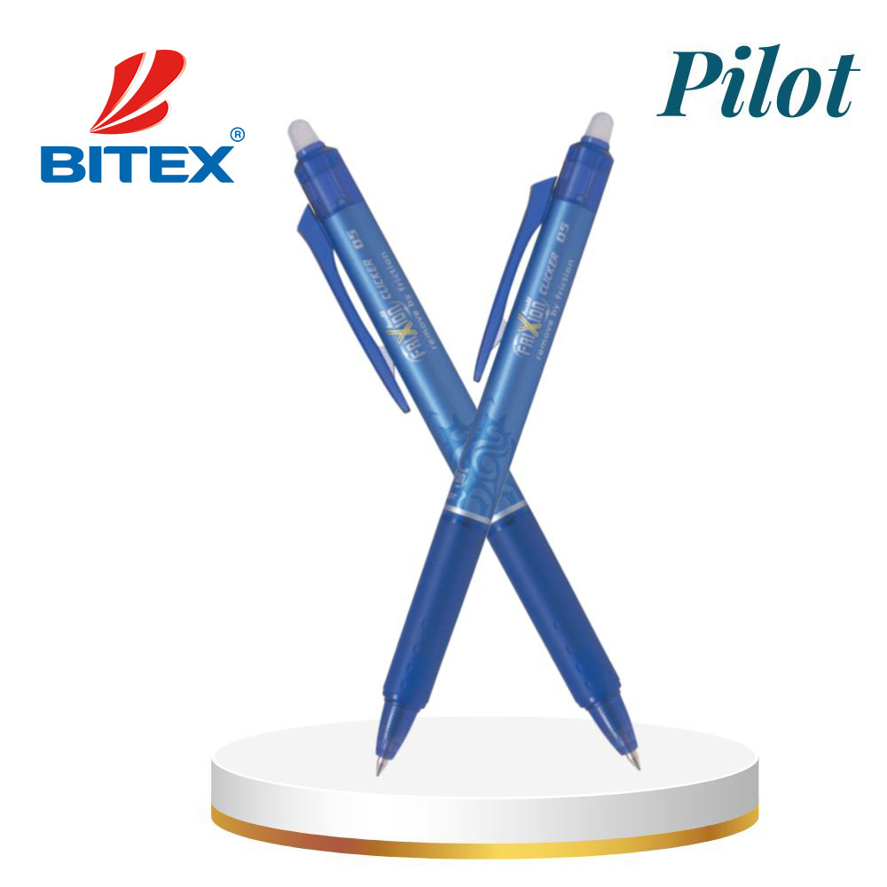 Bút mực nước Frixion ball Clicker BLRT-FR5-L-ME mực ra đều