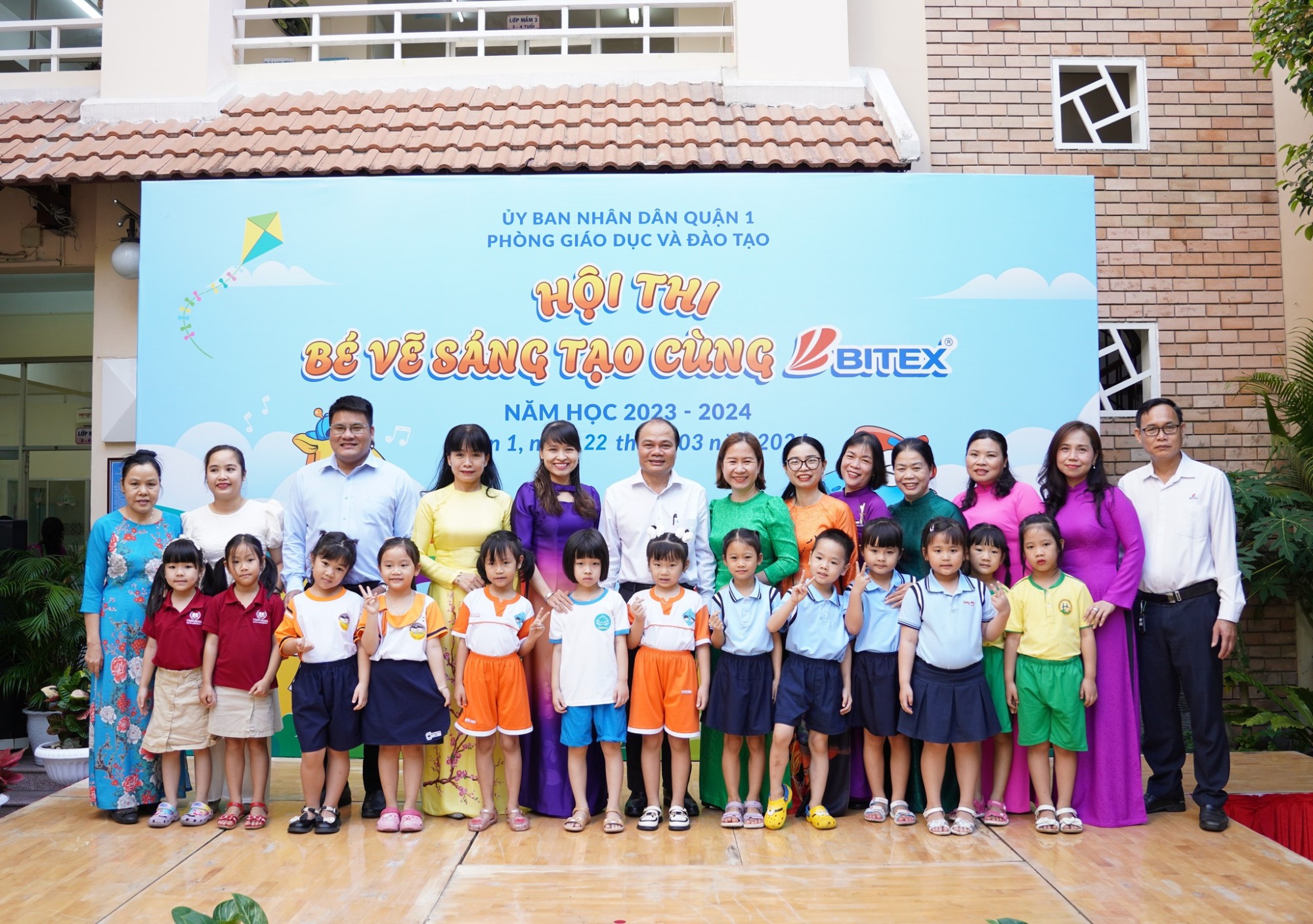 Hội thi “Bé Vẽ Sáng Tạo Cùng BITEX” năm học 2023 - 2024 tại Quận 1 đã diễn ra thành công tốt đẹp