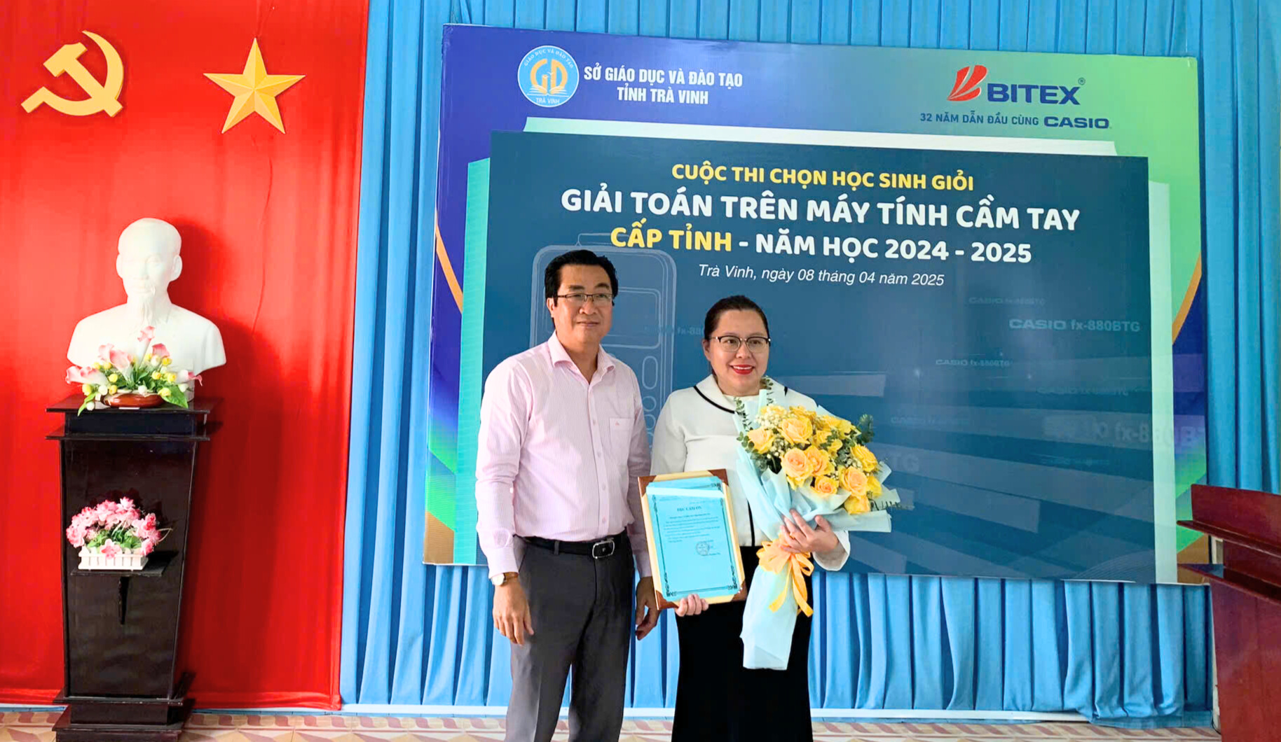 Gần 600 học sinh Trà Vinh tham gia cuộc thi Giải toán trên máy tính cầm tay năm học 2024 – 2025