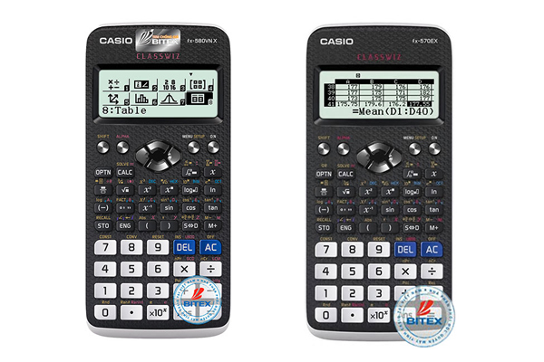 So sánh “cặp song sinh” Casio fx-580VN X và Casio fx-570EX