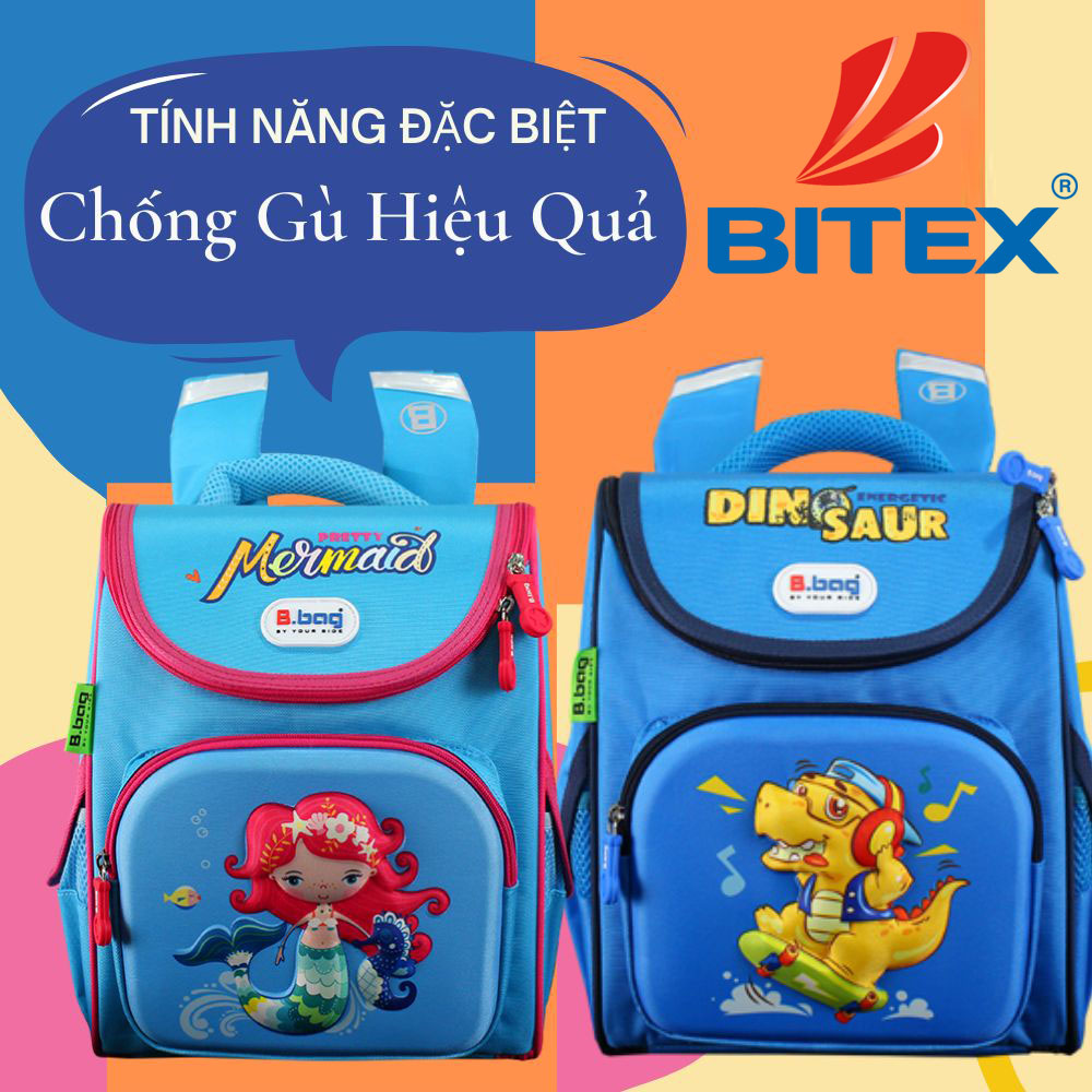 Balo chống gù cho trẻ em cấp 1 trợ lực chống gù hiệu quả
