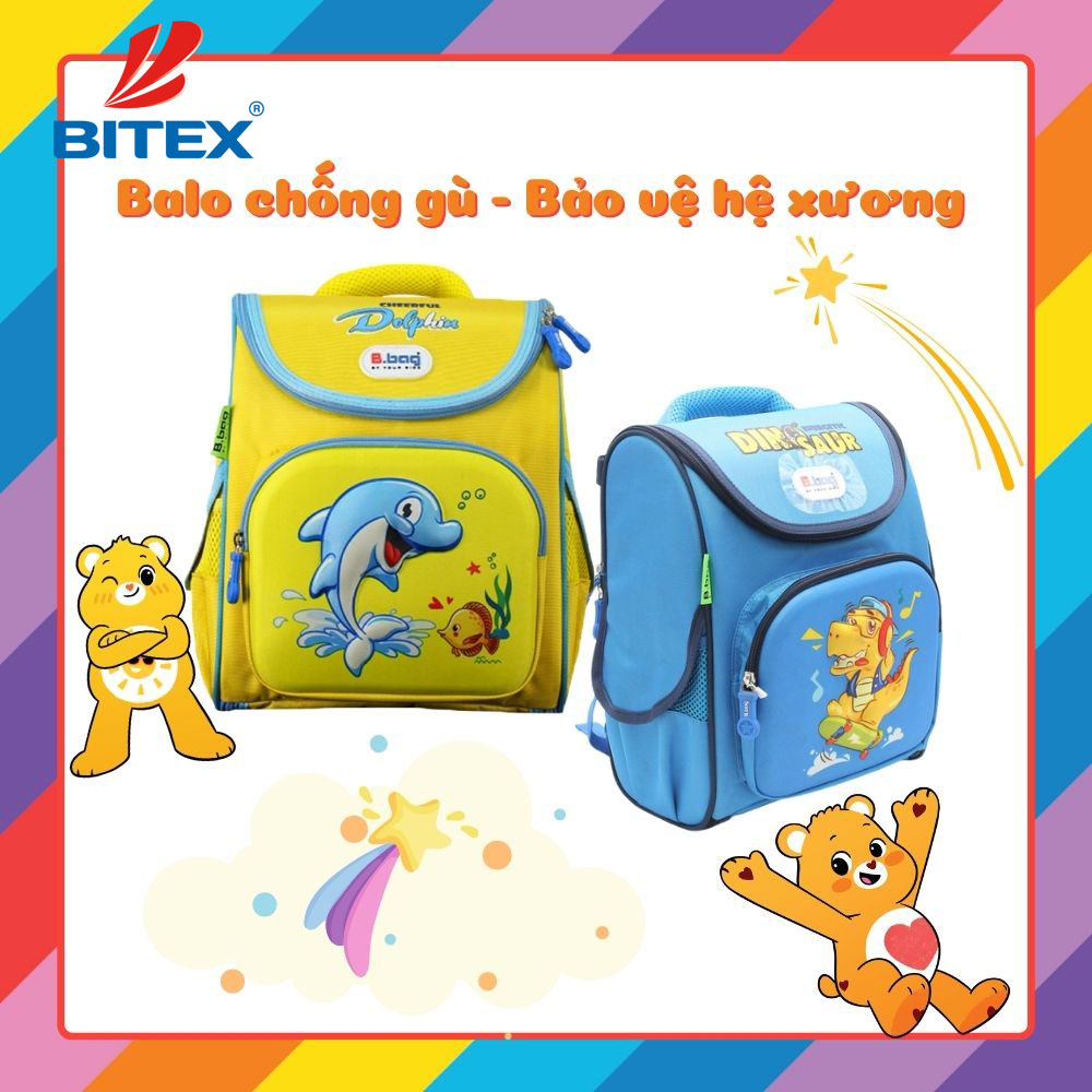 Balo trẻ em chống gù Genius Box F2 tốt an toàn cho bé khi dùng