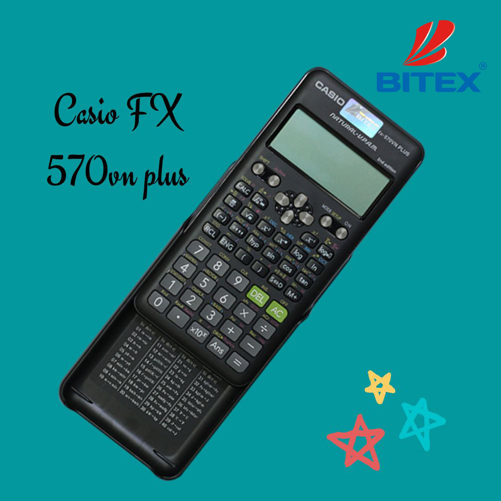 Máy tính Casio FX 570vn plus tốc độ tính chính xác cao