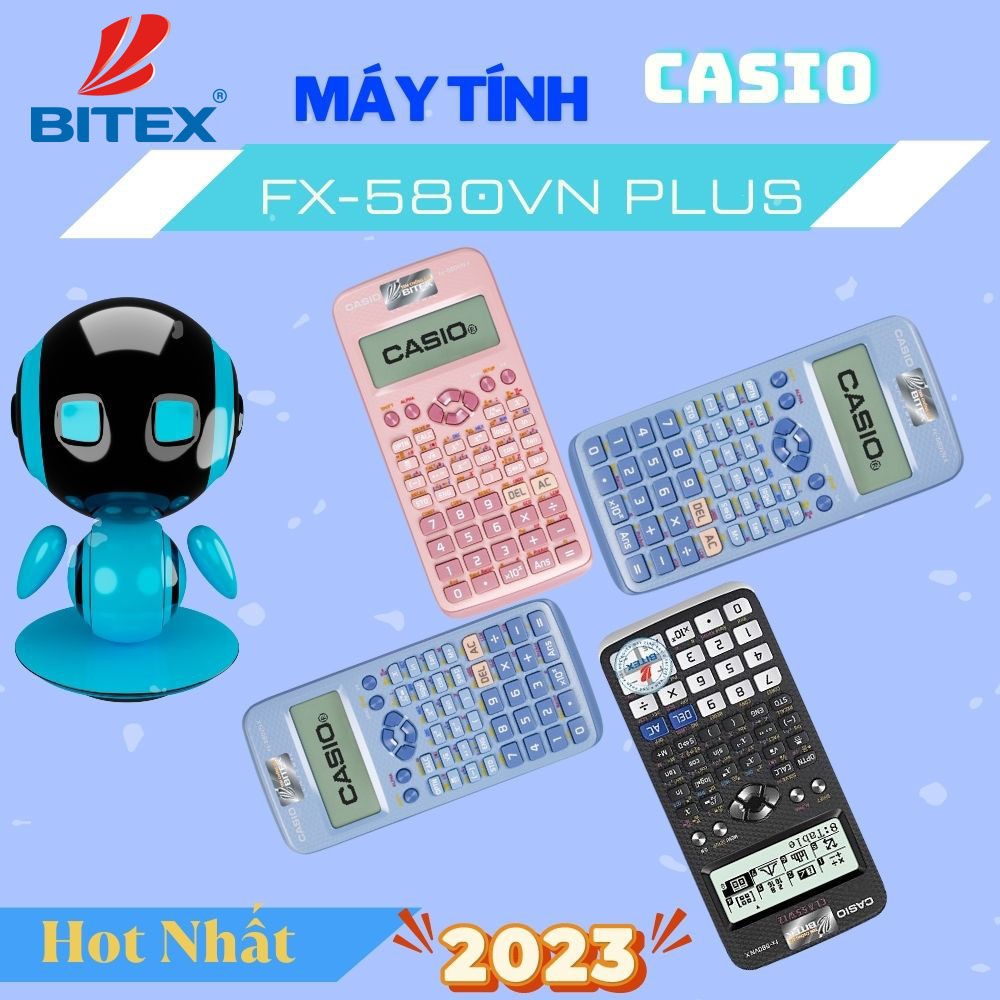 Máy tính Casio Fx-580vn plus là dòng dẫn đầu bán chạy nhất 2023