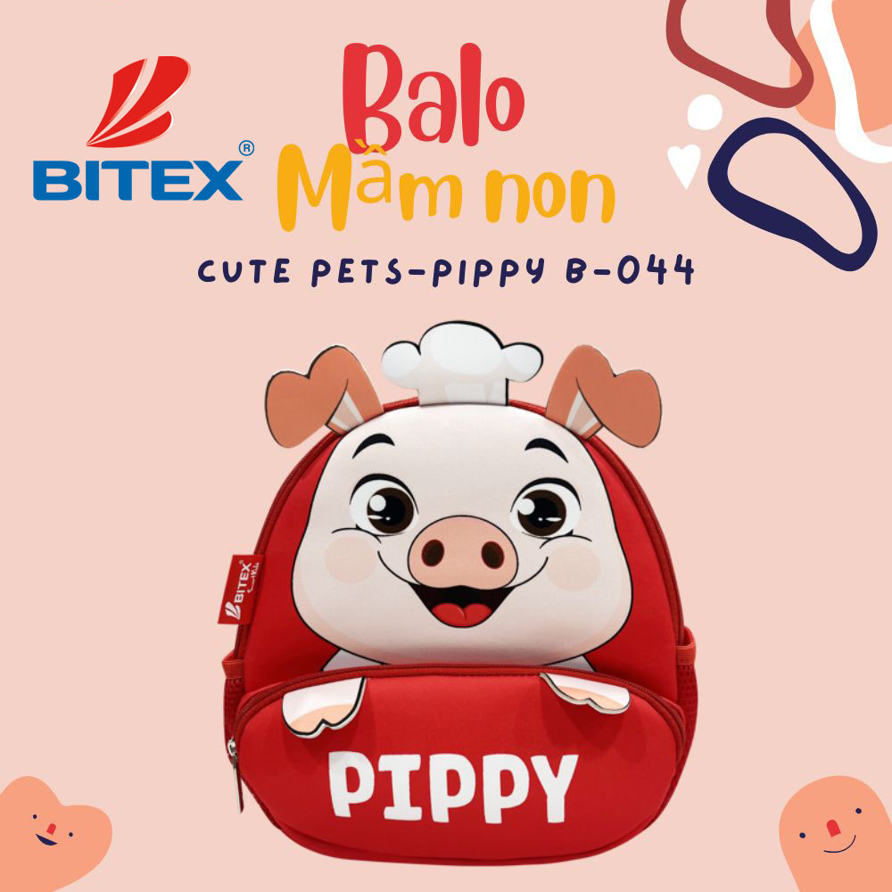 Balo Cute Pets-Pippy B-044 cho bé mẫu giáo