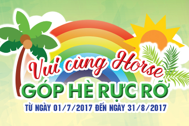 Khuyến mãi mùa tựu trường, giám giá VPP Horse đến 15% trên toàn quốc.