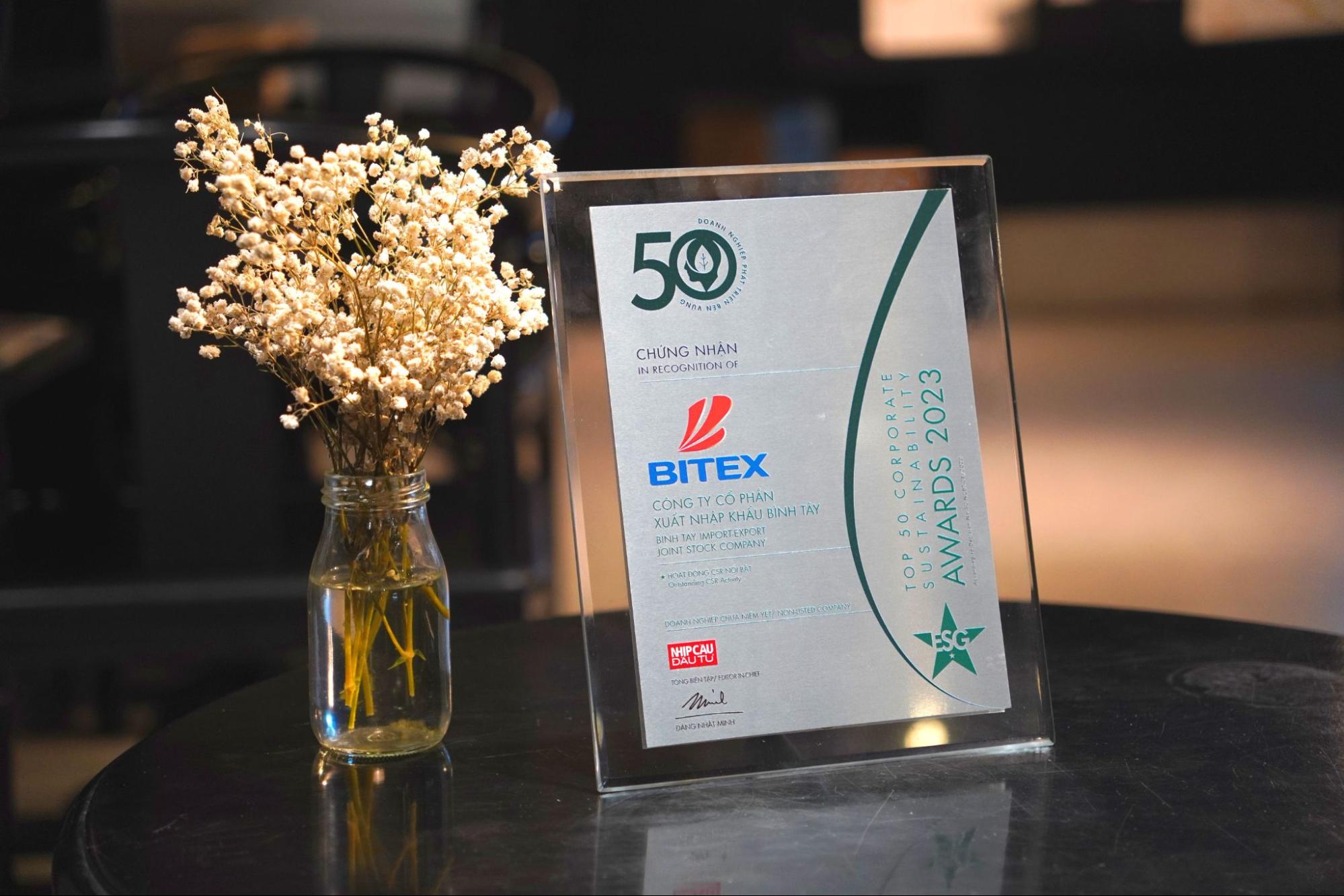BITEX được vinh danh 