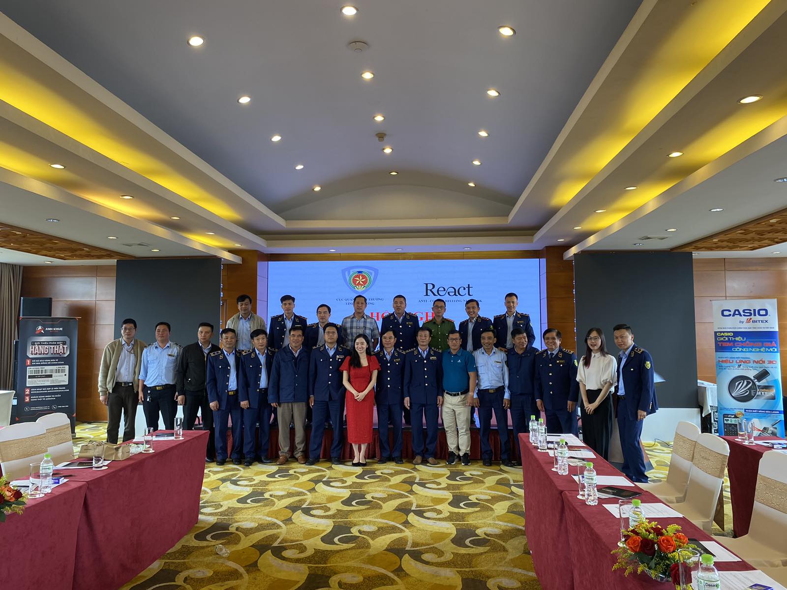 BITEX và Anh Khuê Watch tham gia hội thảo Tập Huấn Phân Biệt Hàng Thật - Hàng Giả - Hàng Xâm Phạm Quyền Sở Hữu Trí Tuệ nhãn hàng Casio tại cục QLTT Lâm Đồng
