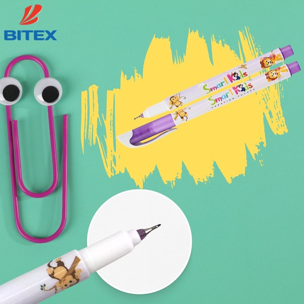 Bút lông kim SK-FLT1002PP giúp bé tạo viết chữ đẹp, nét thanh thoát