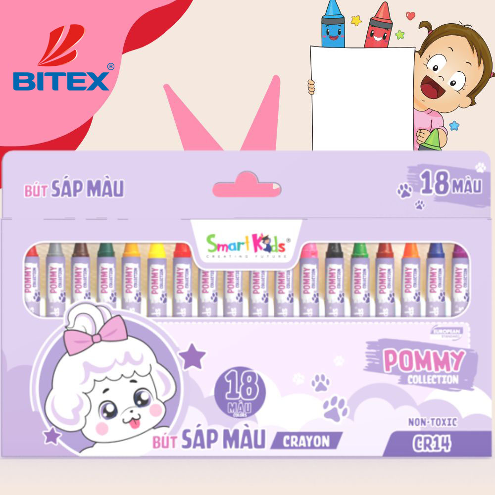 Bút sáp màu dành cho bé