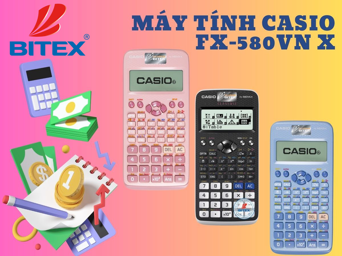 Máy tính casio fx-580vn X và những điều bạn chưa biết
