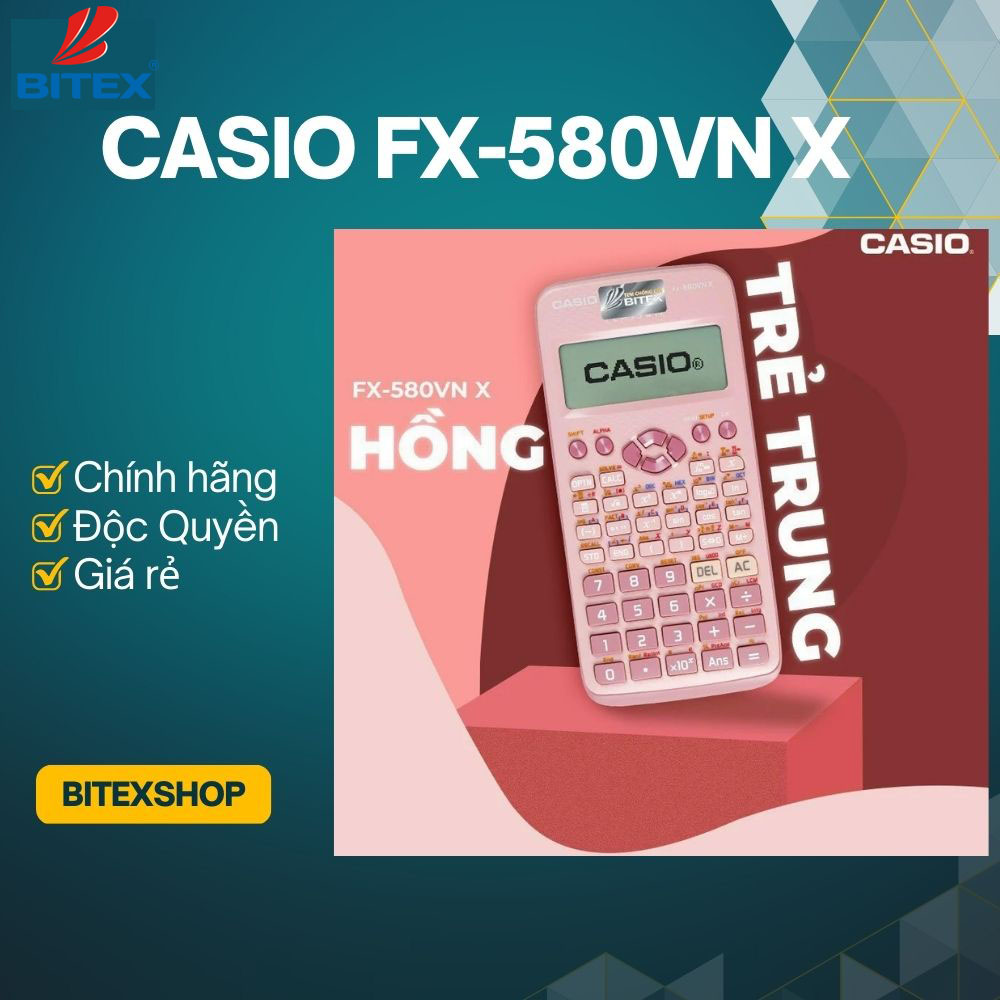 Bitex - đơn vị phân phối máy tính Casio độc quyền tại Việt Nam