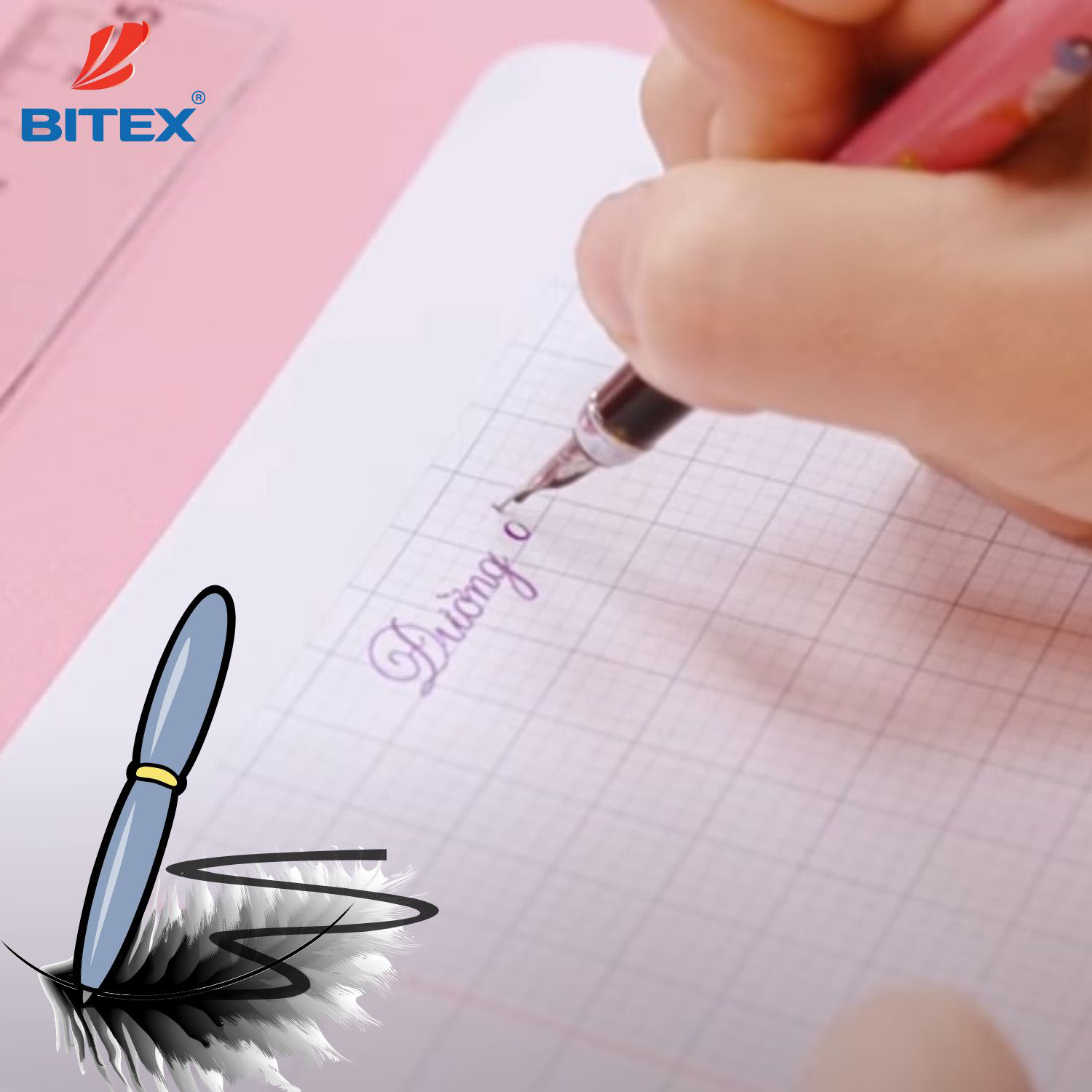 Cầm bút đúng cách giúp bé phát triển trí não