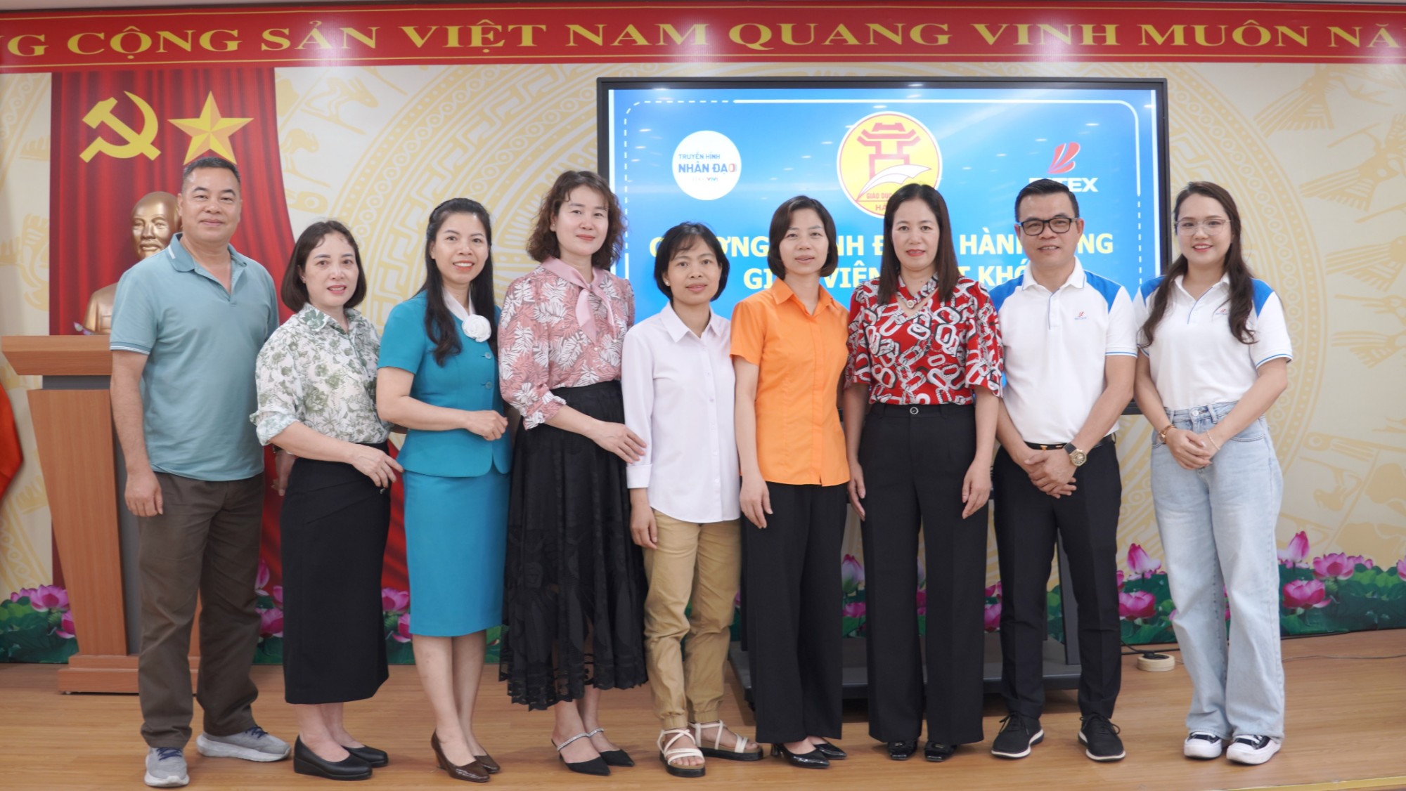 BITEX ĐỒNG HÀNH CÙNG GIÁO VIÊN VƯỢT KHÓ TẠI HUYỆN GIA LÂM - HÀ NỘI