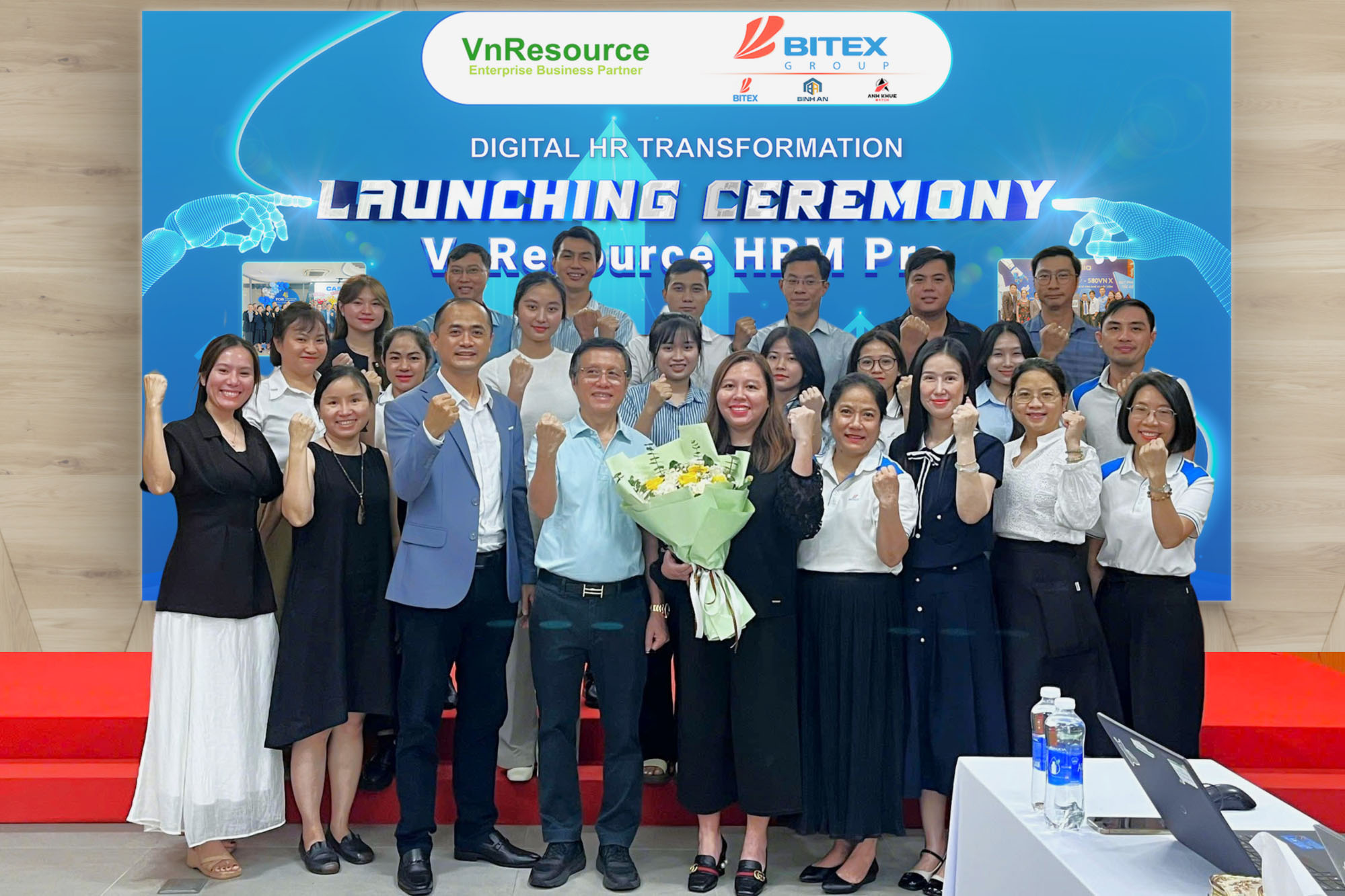 KHỞI ĐỘNG PHẦN MỀM HRM PRO – CỘT MỐC MỚI TRONG HÀNH TRÌNH CHUYỂN ĐỔI SỐ NHÂN SỰ TẠI BITEX GROUP