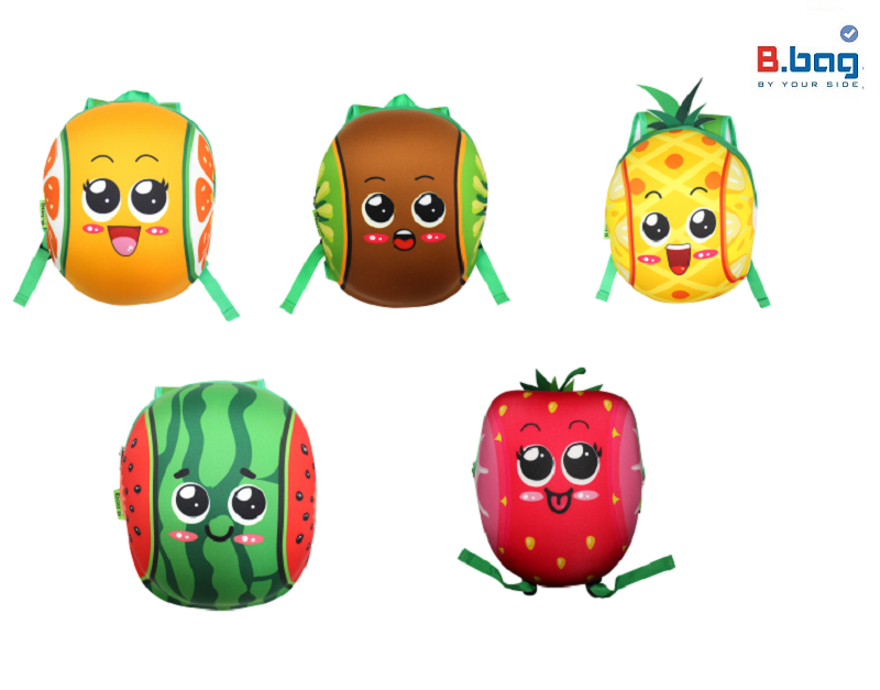 Bộ sưu tập balo mẫu giáo Tropical Fruit B.bag có gì hấp dẫn?