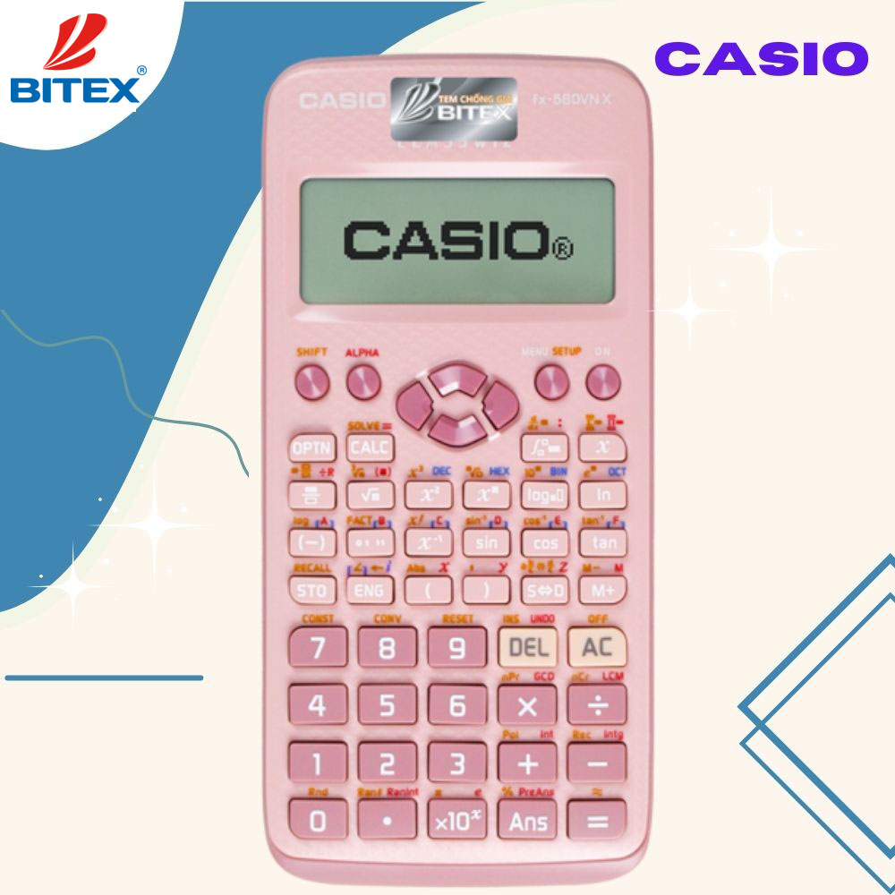 Máy tính cầm tay Casio Fx-580VN X PK có nhiều tính năng nổi bật 