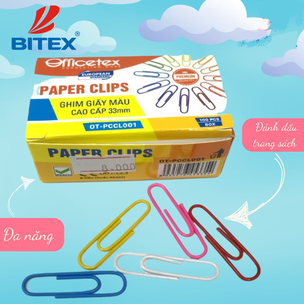 Sử dụng kẹp giấy giúp đánh dấu trang sách dễ dàng