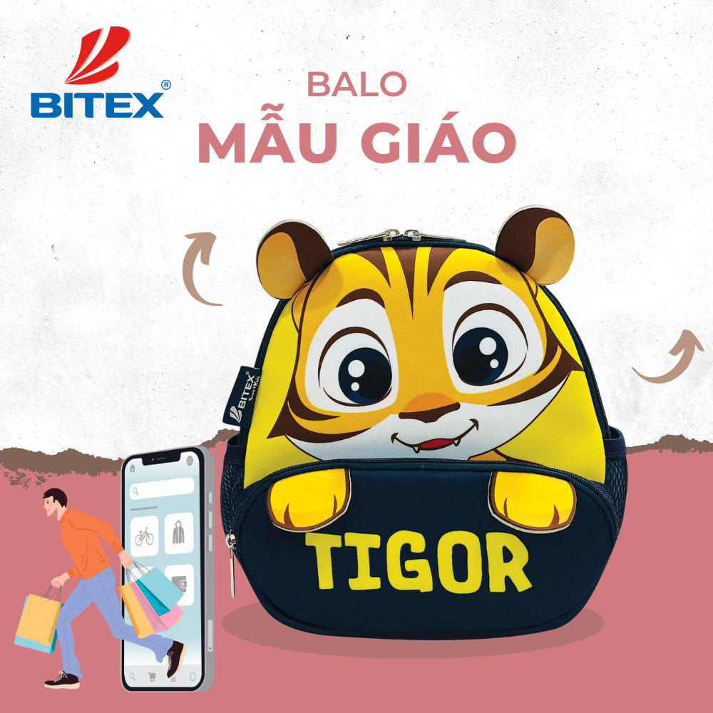 Mua cặp trẻ em mẫu giáo giá rẻ chất lượng tại Bitex