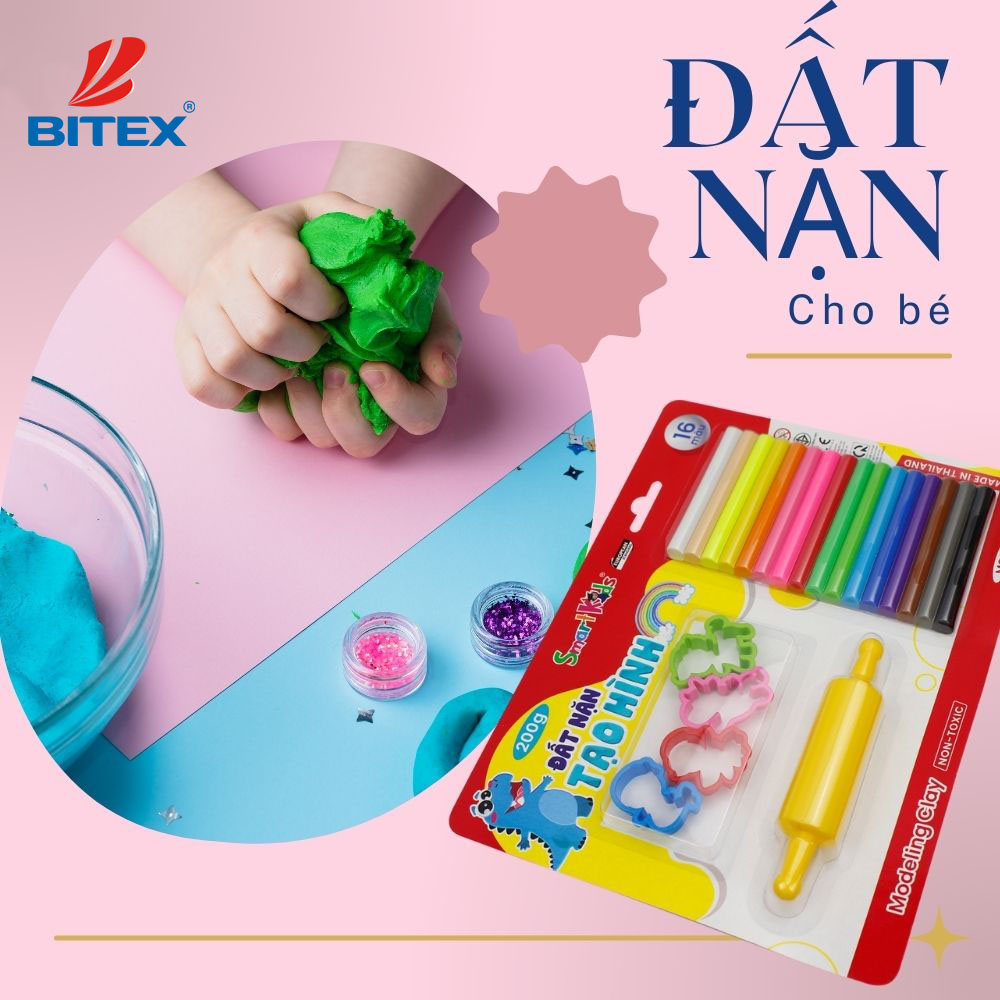 Đất nặn giúp bé tư duy tốt và nhanh nhạy hơn