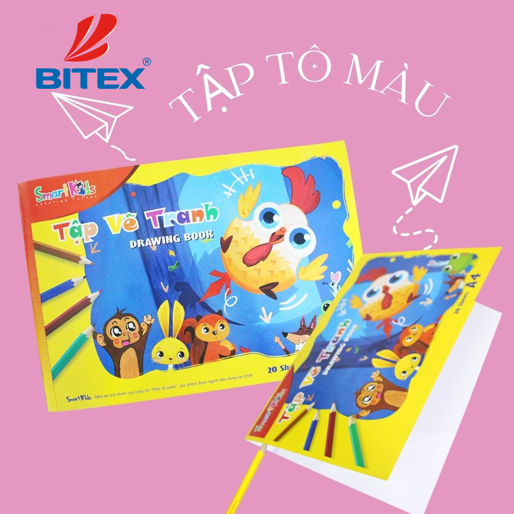 Tập tô màu giúp bé cải thiện kỹ năng, phát triển trí tuệ