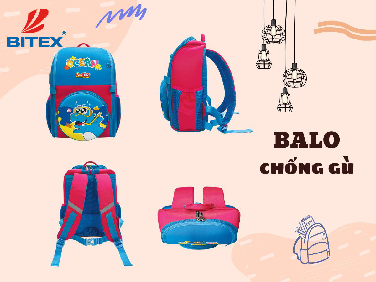 Khám phá mẫu cặp chống gù 360 độ, chống nước sáng tạo dành cho bé cấp 1