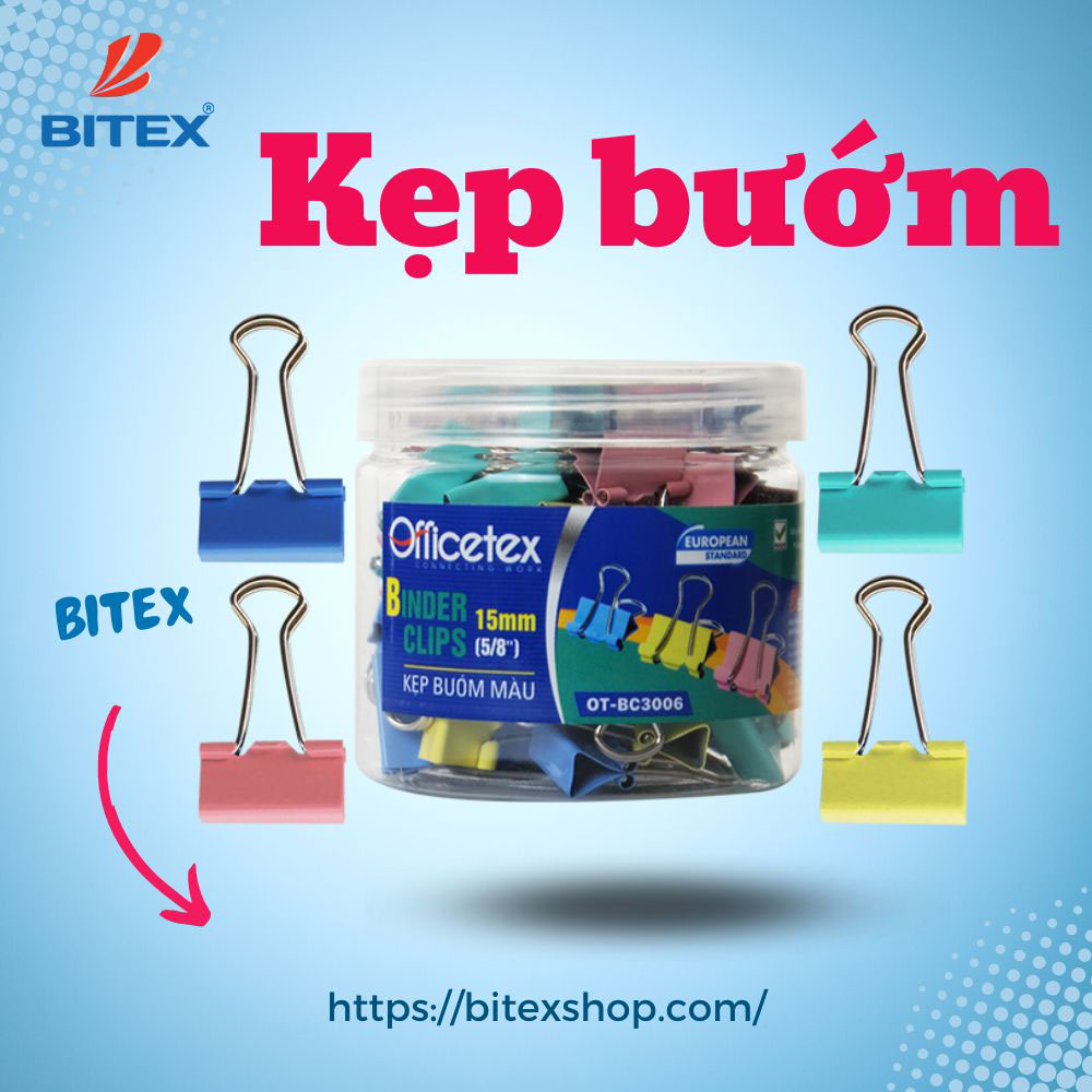 Bitex - nhà cung cấp kẹp bướm sỉ, lẻ giá rẻ, chất lượng