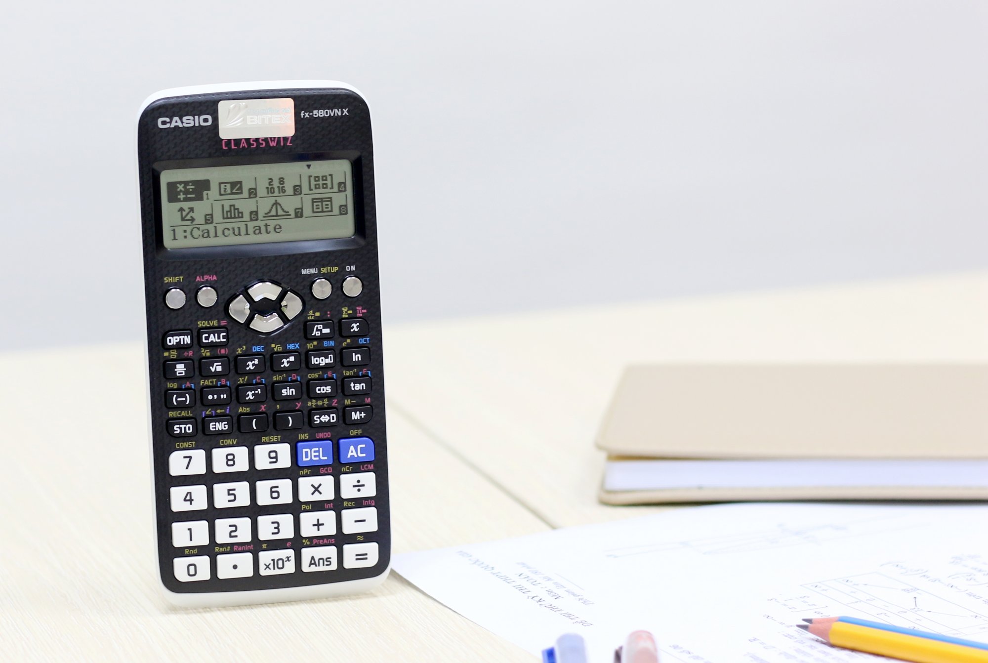 Casio FX-580VN X đột phá về công nghệ và chất lượng