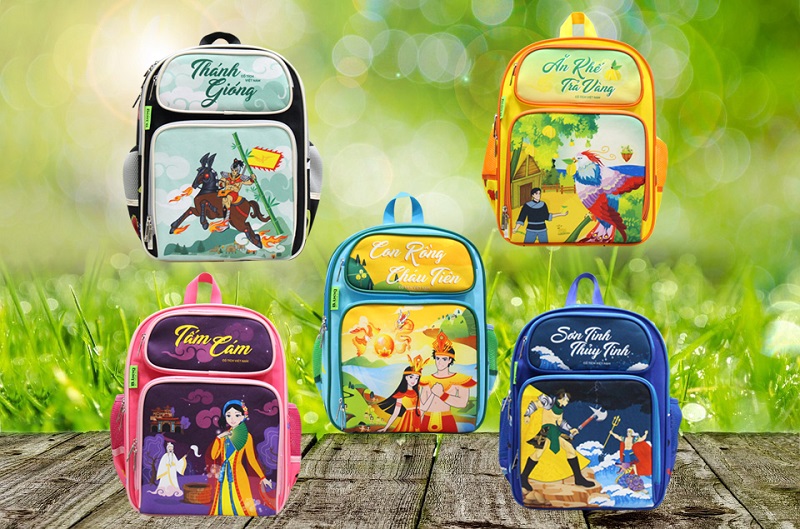 BST balo học sinh Fairy tale – Đưa câu chuyện cổ tích Việt gần gũi với bé yêu