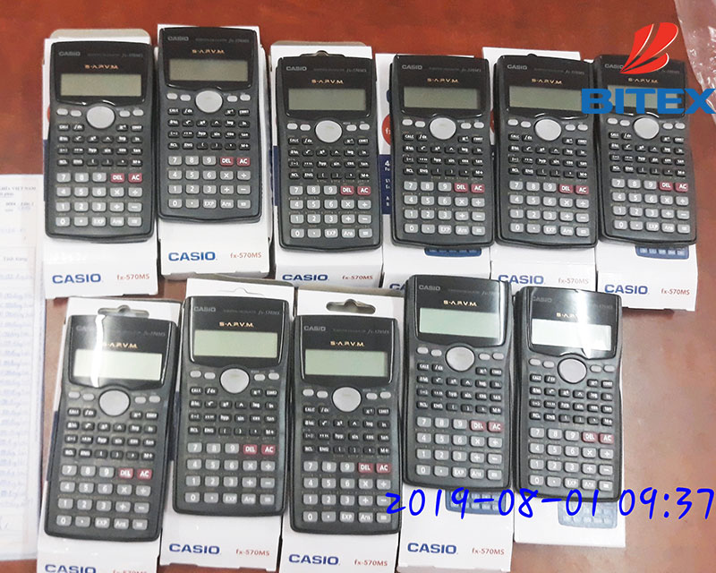 Cục quản lý thị trường TPHCM tổng kểm tra hàng giả, nhái Máy tính Casio trước năm học mới