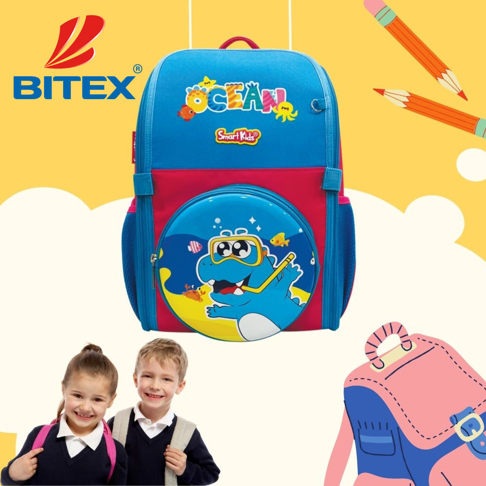 Ba lô chống gù Dino Discovery-Ocean B-027 chống thấm nước