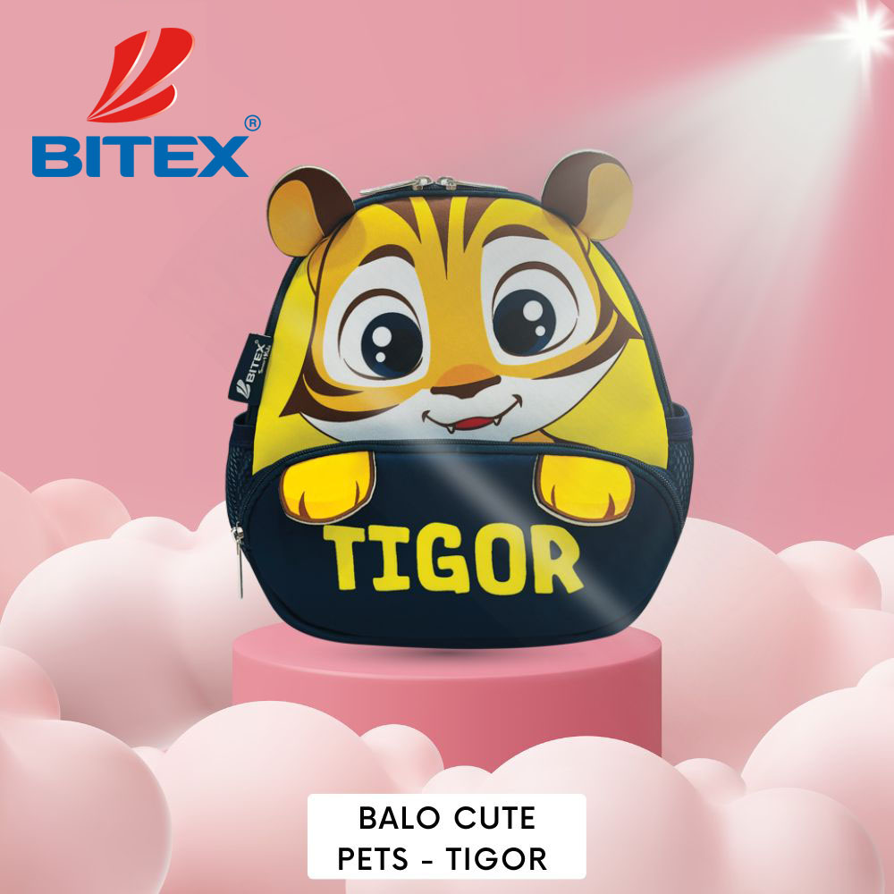 Balo siêu nhẹ cho bé Cute Pets-Tigor B-042 bán chạy nhất 2023
