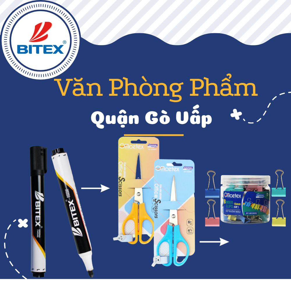 Bitex cung cấp văn phòng phẩm Quận Gò Vấp giá hợp lý