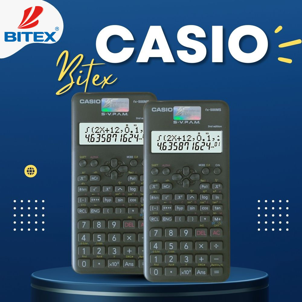 Giá máy tính Casio fx-500MS NEW dao động 306.000Đ